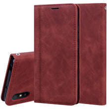 Load image into Gallery viewer, Frosted Business Magnetic Horizontal Flip PU Leather Case with Holder &amp; Card Slot &amp; Lanyard, For Huawei Y6p (2020), For Samsung Galaxy A21s, For Samsung Galaxy M51, For Samsung Galaxy S20 FE 5G, For Xiaomi Redmi 9, For Xiaomi Redmi 9A, For Xiaomi Redmi...