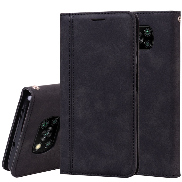 Frosted Business Magnetic Horizontal Flip PU Leather Case with Holder & Card Slot & Lanyard, For Huawei Y6p (2020), For Samsung Galaxy A21s, For Samsung Galaxy M51, For Samsung Galaxy S20 FE 5G, For Xiaomi Redmi 9, For Xiaomi Redmi 9A, For Xiaomi Redmi...