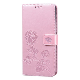 Rose Embossed Horizontal Flip PU Leather Case with Holder & Card Slots & Wallet, For Huawei Y6p, For Huawei Honor 9X Lite, For Samsung Galaxy A21s, For Samsung Galaxy M51, For Samsung Galaxy S20 FE 5G, For Xiaomi Redmi 9, For Xiaomi Redmi 9A           ...