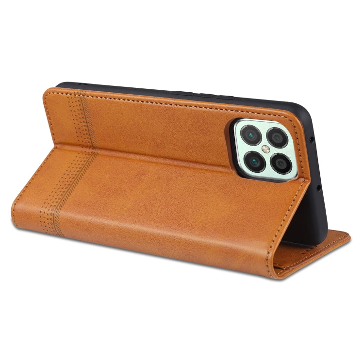 AZNS Magnetic Calf Texture Horizontal Flip Leather Case with Card Slots & Holder & Wallet, For Huawei Nova 8 SE, For OPPO K7 / Reno3 5G, For vivo Y3s / Y17, For vivo Y73s / S7e, For Samsung Galaxy M31