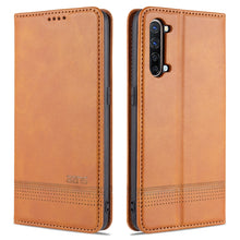 Load image into Gallery viewer, AZNS Magnetic Calf Texture Horizontal Flip Leather Case with Card Slots &amp; Holder &amp; Wallet, For Huawei Nova 8 SE, For OPPO K7 / Reno3 5G, For vivo Y3s / Y17, For vivo Y73s / S7e, For Samsung Galaxy M31