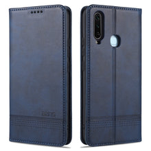 Load image into Gallery viewer, AZNS Magnetic Calf Texture Horizontal Flip Leather Case with Card Slots &amp; Holder &amp; Wallet, For Huawei Nova 8 SE, For OPPO K7 / Reno3 5G, For vivo Y3s / Y17, For vivo Y73s / S7e, For Samsung Galaxy M31