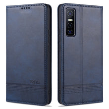 Load image into Gallery viewer, AZNS Magnetic Calf Texture Horizontal Flip Leather Case with Card Slots &amp; Holder &amp; Wallet, For Huawei Nova 8 SE, For OPPO K7 / Reno3 5G, For vivo Y3s / Y17, For vivo Y73s / S7e, For Samsung Galaxy M31
