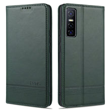 Load image into Gallery viewer, AZNS Magnetic Calf Texture Horizontal Flip Leather Case with Card Slots &amp; Holder &amp; Wallet, For Huawei Nova 8 SE, For OPPO K7 / Reno3 5G, For vivo Y3s / Y17, For vivo Y73s / S7e, For Samsung Galaxy M31