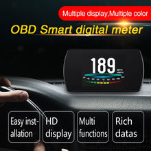 Load image into Gallery viewer, P16 Car HUD Head-up Display OBD2 Fault Code Elimination, P12