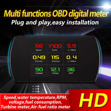 Load image into Gallery viewer, P16 Car HUD Head-up Display OBD2 Fault Code Elimination, P12