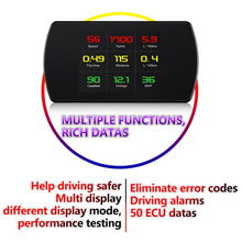 Load image into Gallery viewer, P16 Car HUD Head-up Display OBD2 Fault Code Elimination, P12