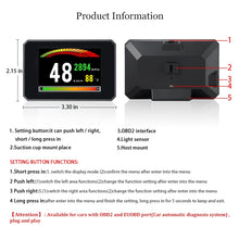 Load image into Gallery viewer, P16 Car HUD Head-up Display OBD2 Fault Code Elimination, P16