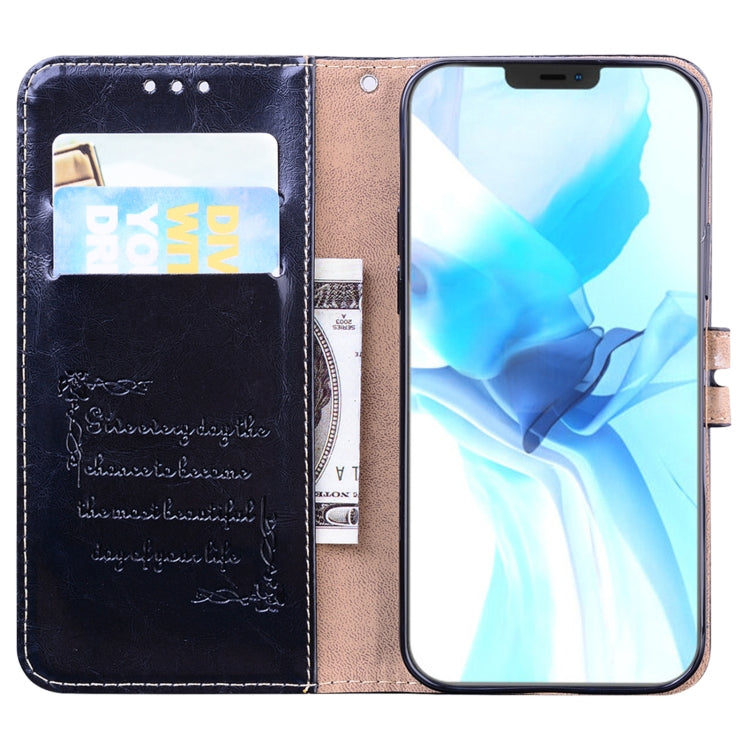 Business Style Oil Wax Texture Horizontal Flip Leather Case for iPhone XR, with Holder & Card Slots & Wallet, For iPhone 12 mini, For iPhone 12 / 12 Pro, For iPhone 12 Pro Max