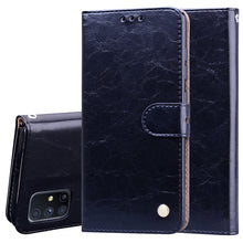 Load image into Gallery viewer, Business Style Oil Wax Texture Horizontal Flip Leather Case, with Holder &amp; Card Slots &amp; Wallet, For Samsung Galaxy M51, For Samsung Galaxy A01 Core, For Samsung Galaxy A21s, For Samsung Galaxy S20 FE