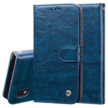 Load image into Gallery viewer, Business Style Oil Wax Texture Horizontal Flip Leather Case, with Holder &amp; Card Slots &amp; Wallet, For Samsung Galaxy M51, For Samsung Galaxy A01 Core, For Samsung Galaxy A21s, For Samsung Galaxy S20 FE
