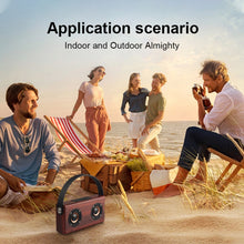 Load image into Gallery viewer, D10 Bluetooth 4.2 Portable Wooden Handheld Bluetooth Speaker, D10(Red Wood Texture), D10(Bamboo Texture)