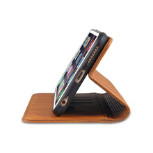 Load image into Gallery viewer, AZNS Magnetic Calf Texture Horizontal Flip Leather Case with Card Slots &amp; Holder &amp; Wallet, For iPhone 6, For iPhone 6 Plus, For iPhone 8 / 7, For iPhone 8 Plus/7 Plus, For iPhone XR, For iPhone XS Max