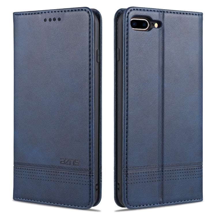 AZNS Magnetic Calf Texture Horizontal Flip Leather Case with Card Slots & Holder & Wallet, For iPhone 6, For iPhone 6 Plus, For iPhone 8 / 7, For iPhone 8 Plus/7 Plus, For iPhone XR, For iPhone XS Max