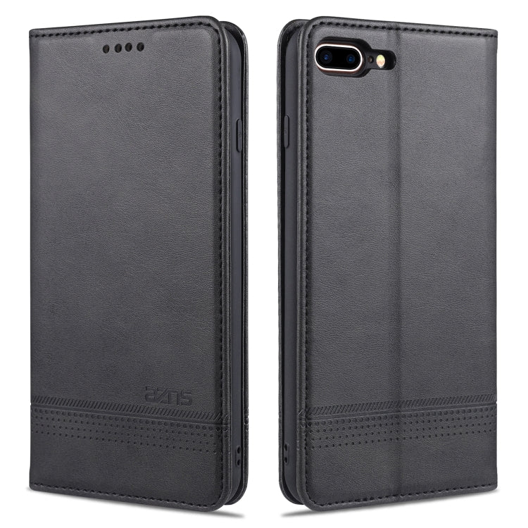 AZNS Magnetic Calf Texture Horizontal Flip Leather Case with Card Slots & Holder & Wallet, For iPhone 6, For iPhone 6 Plus, For iPhone 8 / 7, For iPhone 8 Plus/7 Plus, For iPhone XR, For iPhone XS Max