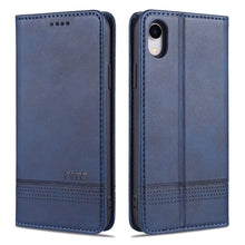 Load image into Gallery viewer, AZNS Magnetic Calf Texture Horizontal Flip Leather Case with Card Slots &amp; Holder &amp; Wallet, For iPhone 6, For iPhone 6 Plus, For iPhone 8 / 7, For iPhone 8 Plus/7 Plus, For iPhone XR, For iPhone XS Max