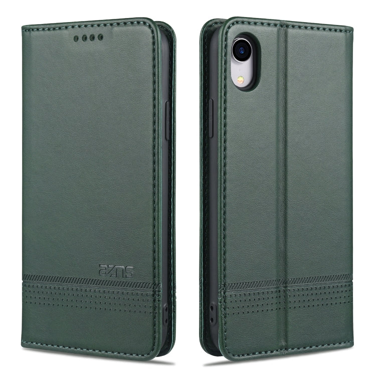 AZNS Magnetic Calf Texture Horizontal Flip Leather Case with Card Slots & Holder & Wallet, For iPhone 6, For iPhone 6 Plus, For iPhone 8 / 7, For iPhone 8 Plus/7 Plus, For iPhone XR, For iPhone XS Max