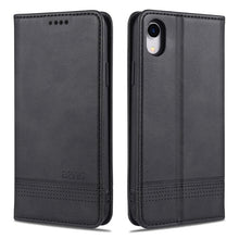 Load image into Gallery viewer, AZNS Magnetic Calf Texture Horizontal Flip Leather Case with Card Slots &amp; Holder &amp; Wallet, For iPhone 6, For iPhone 6 Plus, For iPhone 8 / 7, For iPhone 8 Plus/7 Plus, For iPhone XR, For iPhone XS Max