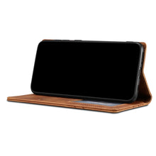 Load image into Gallery viewer, GUSSIM GS-001 Business Style Horizontal Flip Skin Feel PU Leather Case with Holder &amp; Card Slots &amp; Wallet &amp; Photo Frame, For iPhone 6 / 6s, For iPhone 8 Plus / 7 Plus, For iPhone SE 2022 / SE 2020 / 8 / 7, For iPhone XR, For iPhone 11 Pro               ...