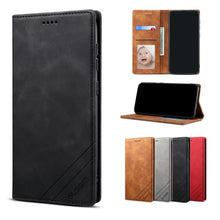 Load image into Gallery viewer, GUSSIM GS-001 Business Style Horizontal Flip Skin Feel PU Leather Case with Holder &amp; Card Slots &amp; Wallet &amp; Photo Frame, For iPhone 6 / 6s, For iPhone 8 Plus / 7 Plus, For iPhone SE 2022 / SE 2020 / 8 / 7, For iPhone XR, For iPhone 11 Pro               ...