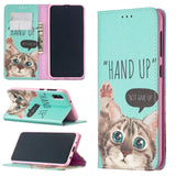 Colored Drawing Pattern Invisible Magnetic Horizontal Flip PU Leather Case with Holder & Card Slots & Wallet, For Samsung Galaxy M10 / A10, For Samsung Galaxy A10e / A20e, For Samsung Galaxy A11, For Samsung Galaxy A21s, For Samsung Galaxy A21