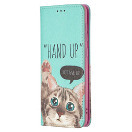 Colored Drawing Pattern Invisible Magnetic Horizontal Flip PU Leather Case with Holder & Card Slots & Wallet, For Samsung Galaxy A50, For Samsung Galaxy A51, For Samsung Galaxy A70, For Samsung Galaxy A71, For Samsung Galaxy A81