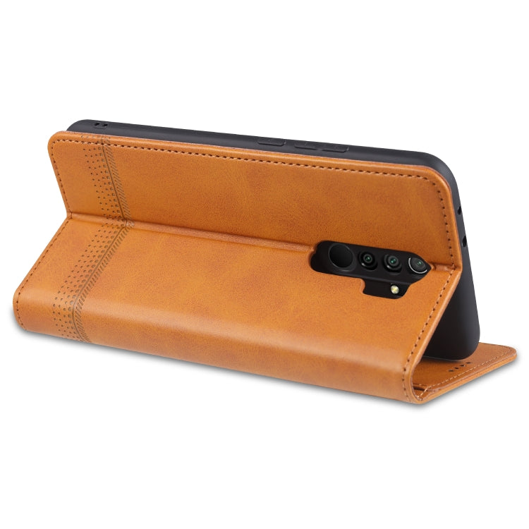 AZNS Magnetic Calf Texture Horizontal Flip Leather Case with Card Slots & Holder & Wallet, For Xiaomi Redmi 9, For Xiaomi Redmi Note 9 / 10X, For Xiaomi Mi 10 5G / 10 Pro 5G, For Xiaomi POCO X3 NFC, For Xiaomi Redmi 10X 5G                              ...