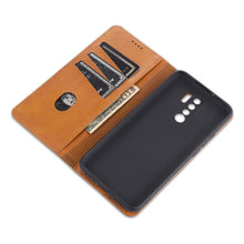 Load image into Gallery viewer, AZNS Magnetic Calf Texture Horizontal Flip Leather Case with Card Slots &amp; Holder &amp; Wallet, For Xiaomi Redmi 9, For Xiaomi Redmi Note 9 / 10X, For Xiaomi Mi 10 5G / 10 Pro 5G, For Xiaomi POCO X3 NFC, For Xiaomi Redmi 10X 5G                              ...