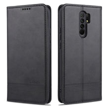 Load image into Gallery viewer, AZNS Magnetic Calf Texture Horizontal Flip Leather Case with Card Slots &amp; Holder &amp; Wallet, For Xiaomi Redmi 9, For Xiaomi Redmi Note 9 / 10X, For Xiaomi Mi 10 5G / 10 Pro 5G, For Xiaomi POCO X3 NFC, For Xiaomi Redmi 10X 5G                              ...