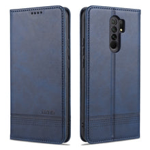 Load image into Gallery viewer, AZNS Magnetic Calf Texture Horizontal Flip Leather Case with Card Slots &amp; Holder &amp; Wallet, For Xiaomi Redmi 9, For Xiaomi Redmi Note 9 / 10X, For Xiaomi Mi 10 5G / 10 Pro 5G, For Xiaomi POCO X3 NFC, For Xiaomi Redmi 10X 5G                              ...