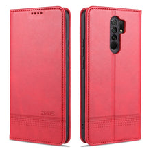 Load image into Gallery viewer, AZNS Magnetic Calf Texture Horizontal Flip Leather Case with Card Slots &amp; Holder &amp; Wallet, For Xiaomi Redmi 9, For Xiaomi Redmi Note 9 / 10X, For Xiaomi Mi 10 5G / 10 Pro 5G, For Xiaomi POCO X3 NFC, For Xiaomi Redmi 10X 5G                              ...
