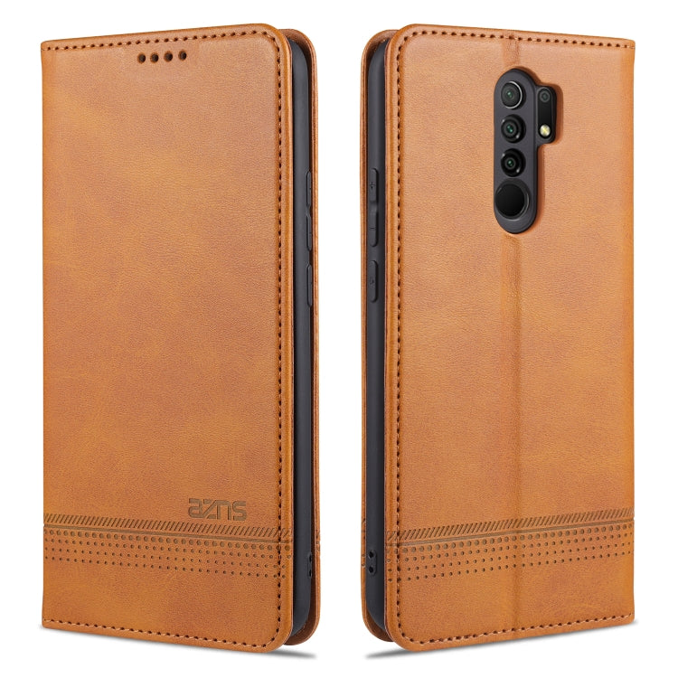 AZNS Magnetic Calf Texture Horizontal Flip Leather Case with Card Slots & Holder & Wallet, For Xiaomi Redmi 9, For Xiaomi Redmi Note 9 / 10X, For Xiaomi Mi 10 5G / 10 Pro 5G, For Xiaomi POCO X3 NFC, For Xiaomi Redmi 10X 5G                              ...