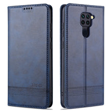 Load image into Gallery viewer, AZNS Magnetic Calf Texture Horizontal Flip Leather Case with Card Slots &amp; Holder &amp; Wallet, For Xiaomi Redmi 9, For Xiaomi Redmi Note 9 / 10X, For Xiaomi Mi 10 5G / 10 Pro 5G, For Xiaomi POCO X3 NFC, For Xiaomi Redmi 10X 5G                              ...