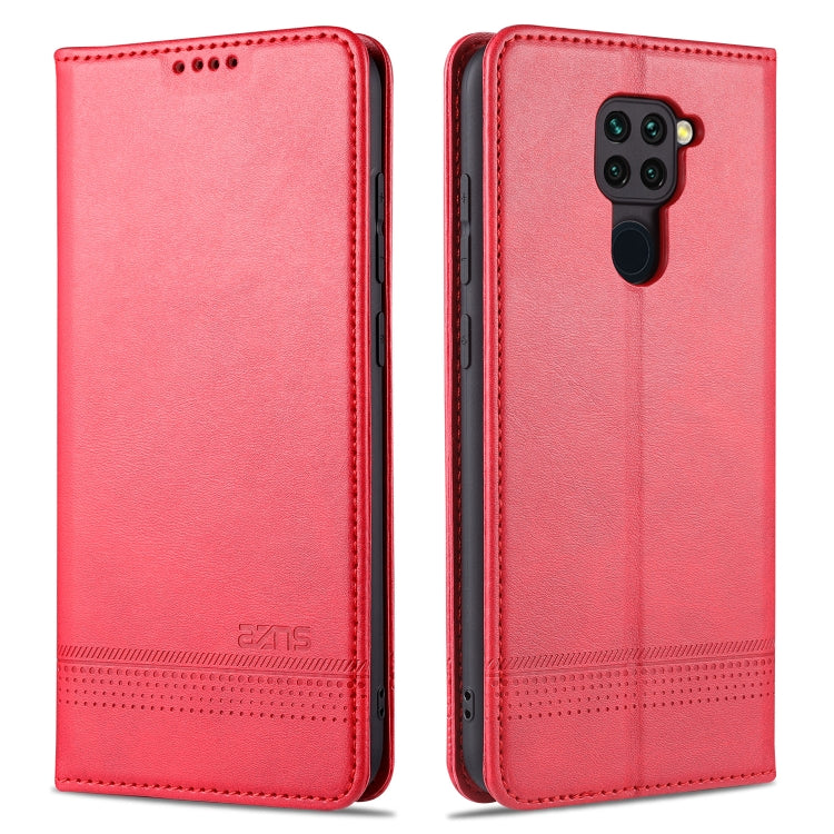 AZNS Magnetic Calf Texture Horizontal Flip Leather Case with Card Slots & Holder & Wallet, For Xiaomi Redmi 9, For Xiaomi Redmi Note 9 / 10X, For Xiaomi Mi 10 5G / 10 Pro 5G, For Xiaomi POCO X3 NFC, For Xiaomi Redmi 10X 5G                              ...