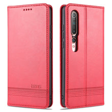 Load image into Gallery viewer, AZNS Magnetic Calf Texture Horizontal Flip Leather Case with Card Slots &amp; Holder &amp; Wallet, For Xiaomi Redmi 9, For Xiaomi Redmi Note 9 / 10X, For Xiaomi Mi 10 5G / 10 Pro 5G, For Xiaomi POCO X3 NFC, For Xiaomi Redmi 10X 5G                              ...