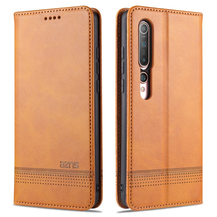 AZNS Magnetic Calf Texture Horizontal Flip Leather Case with Card Slots & Holder & Wallet, For Xiaomi Redmi 9, For Xiaomi Redmi Note 9 / 10X, For Xiaomi Mi 10 5G / 10 Pro 5G, For Xiaomi POCO X3 NFC, For Xiaomi Redmi 10X 5G                              ...