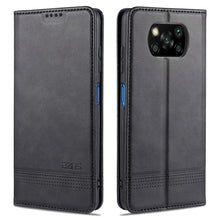 Load image into Gallery viewer, AZNS Magnetic Calf Texture Horizontal Flip Leather Case with Card Slots &amp; Holder &amp; Wallet, For Xiaomi Redmi 9, For Xiaomi Redmi Note 9 / 10X, For Xiaomi Mi 10 5G / 10 Pro 5G, For Xiaomi POCO X3 NFC, For Xiaomi Redmi 10X 5G                              ...