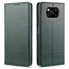 Load image into Gallery viewer, AZNS Magnetic Calf Texture Horizontal Flip Leather Case with Card Slots &amp; Holder &amp; Wallet, For Xiaomi Redmi 9, For Xiaomi Redmi Note 9 / 10X, For Xiaomi Mi 10 5G / 10 Pro 5G, For Xiaomi POCO X3 NFC, For Xiaomi Redmi 10X 5G                              ...