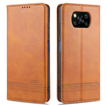Load image into Gallery viewer, AZNS Magnetic Calf Texture Horizontal Flip Leather Case with Card Slots &amp; Holder &amp; Wallet, For Xiaomi Redmi 9, For Xiaomi Redmi Note 9 / 10X, For Xiaomi Mi 10 5G / 10 Pro 5G, For Xiaomi POCO X3 NFC, For Xiaomi Redmi 10X 5G                              ...