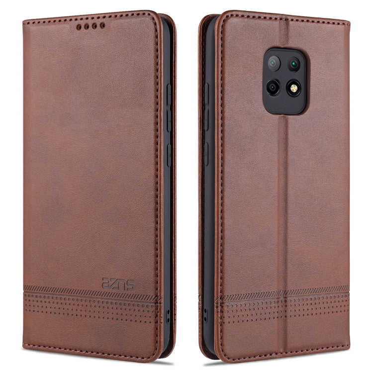 AZNS Magnetic Calf Texture Horizontal Flip Leather Case with Card Slots & Holder & Wallet, For Xiaomi Redmi 9, For Xiaomi Redmi Note 9 / 10X, For Xiaomi Mi 10 5G / 10 Pro 5G, For Xiaomi POCO X3 NFC, For Xiaomi Redmi 10X 5G                              ...
