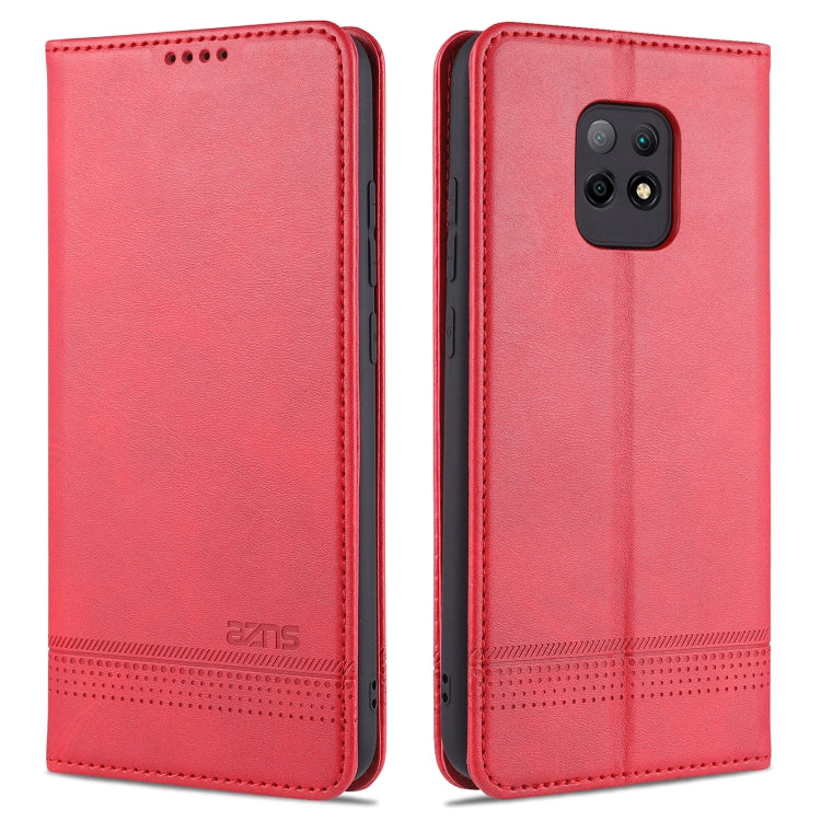 AZNS Magnetic Calf Texture Horizontal Flip Leather Case with Card Slots & Holder & Wallet, For Xiaomi Redmi 9, For Xiaomi Redmi Note 9 / 10X, For Xiaomi Mi 10 5G / 10 Pro 5G, For Xiaomi POCO X3 NFC, For Xiaomi Redmi 10X 5G                              ...