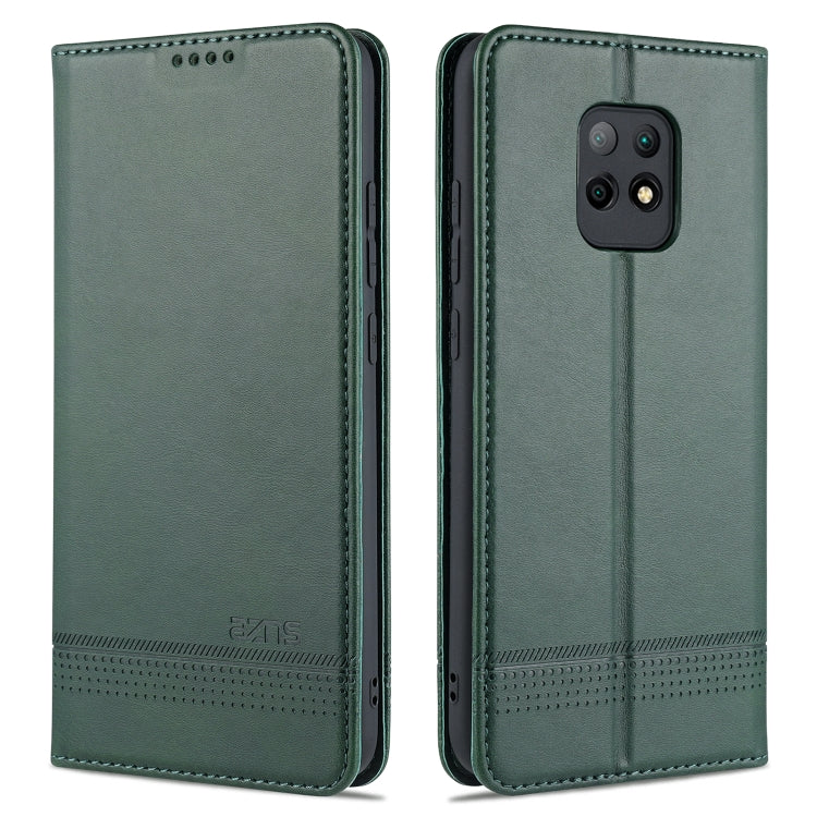 AZNS Magnetic Calf Texture Horizontal Flip Leather Case with Card Slots & Holder & Wallet, For Xiaomi Redmi 9, For Xiaomi Redmi Note 9 / 10X, For Xiaomi Mi 10 5G / 10 Pro 5G, For Xiaomi POCO X3 NFC, For Xiaomi Redmi 10X 5G                              ...