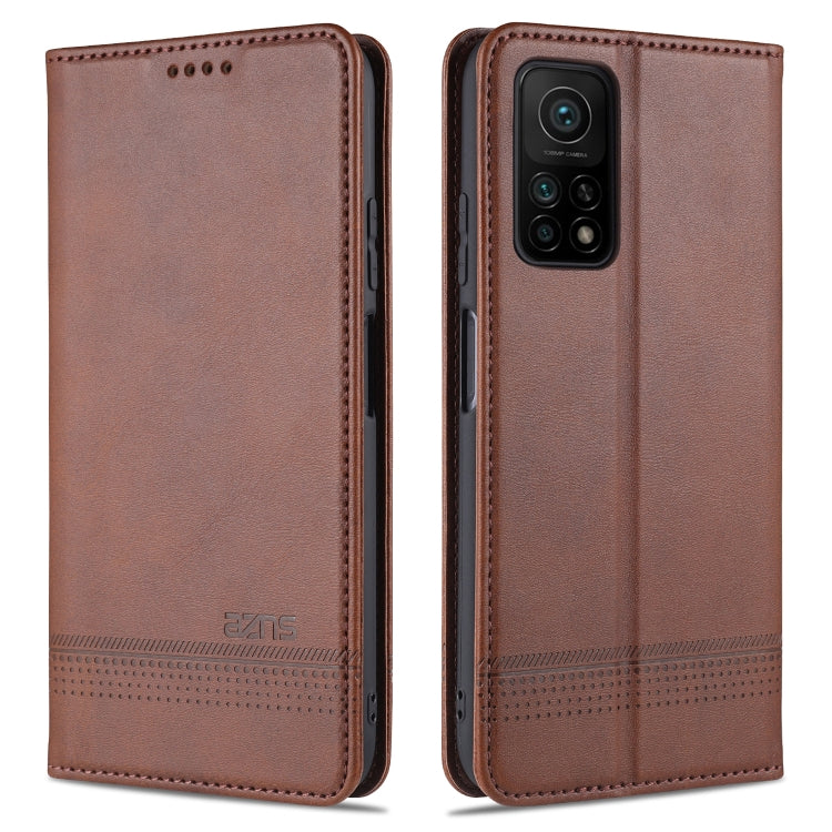 AZNS Magnetic Calf Texture Horizontal Flip Leather Case with Card Slots & Holder & Wallet, For Xiaomi Redmi 9, For Xiaomi Redmi Note 9 / 10X, For Xiaomi Mi 10 5G / 10 Pro 5G, For Xiaomi POCO X3 NFC, For Xiaomi Redmi 10X 5G                              ...