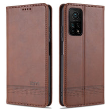 Load image into Gallery viewer, AZNS Magnetic Calf Texture Horizontal Flip Leather Case with Card Slots &amp; Holder &amp; Wallet, For Xiaomi Redmi 9, For Xiaomi Redmi Note 9 / 10X, For Xiaomi Mi 10 5G / 10 Pro 5G, For Xiaomi POCO X3 NFC, For Xiaomi Redmi 10X 5G                              ...