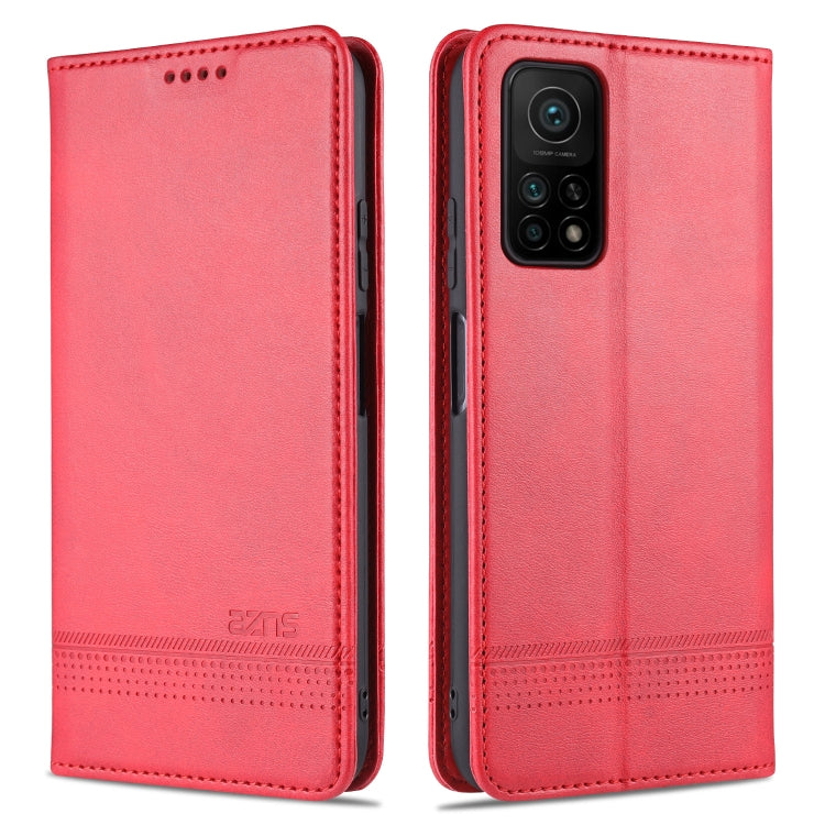 AZNS Magnetic Calf Texture Horizontal Flip Leather Case with Card Slots & Holder & Wallet, For Xiaomi Redmi 9, For Xiaomi Redmi Note 9 / 10X, For Xiaomi Mi 10 5G / 10 Pro 5G, For Xiaomi POCO X3 NFC, For Xiaomi Redmi 10X 5G                              ...