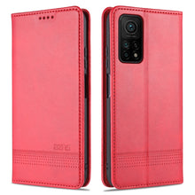 Load image into Gallery viewer, AZNS Magnetic Calf Texture Horizontal Flip Leather Case with Card Slots &amp; Holder &amp; Wallet, For Xiaomi Redmi 9, For Xiaomi Redmi Note 9 / 10X, For Xiaomi Mi 10 5G / 10 Pro 5G, For Xiaomi POCO X3 NFC, For Xiaomi Redmi 10X 5G                              ...
