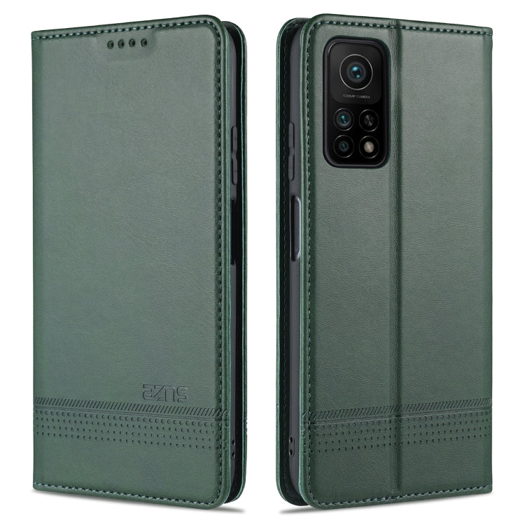 AZNS Magnetic Calf Texture Horizontal Flip Leather Case with Card Slots & Holder & Wallet, For Xiaomi Redmi 9, For Xiaomi Redmi Note 9 / 10X, For Xiaomi Mi 10 5G / 10 Pro 5G, For Xiaomi POCO X3 NFC, For Xiaomi Redmi 10X 5G                              ...