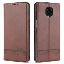 Load image into Gallery viewer, AZNS Magnetic Calf Texture Horizontal Flip Leather Case with Card Slots &amp; Holder &amp; Wallet, For Xiaomi Redmi 9, For Xiaomi Redmi Note 9 / 10X, For Xiaomi Mi 10 5G / 10 Pro 5G, For Xiaomi POCO X3 NFC, For Xiaomi Redmi 10X 5G                              ...
