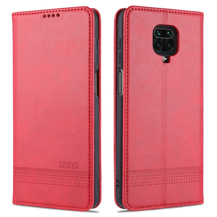 AZNS Magnetic Calf Texture Horizontal Flip Leather Case with Card Slots & Holder & Wallet, For Xiaomi Redmi 9, For Xiaomi Redmi Note 9 / 10X, For Xiaomi Mi 10 5G / 10 Pro 5G, For Xiaomi POCO X3 NFC, For Xiaomi Redmi 10X 5G                              ...