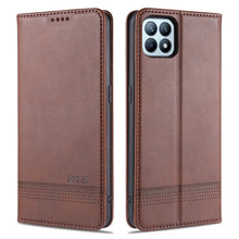 Load image into Gallery viewer, AZNS Magnetic Calf Texture Horizontal Flip Leather Case with Card Slots &amp; Holder &amp; Wallet, For OPPO Reno4 SE
